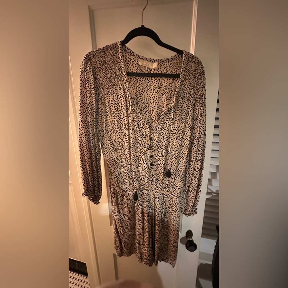 Beachgold romper from Anthropologie